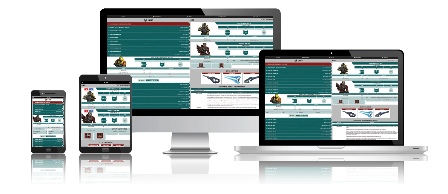 Halo: Flashpoint List Builder on All Devices
